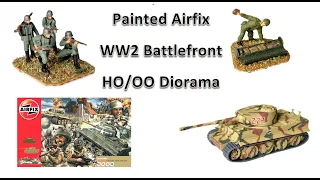 Airfix D-Day Battlefront Diorama Painted & Battles Wargame - HO/OO Scale 1/72