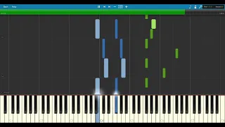 Agnes Obel Tokka Piano Tutorial - Synthesia