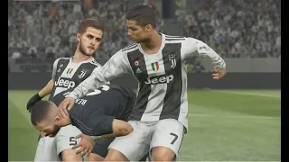 Ronaldo vs Real Madrid - Gameplay PES 2019 Solo Superstar