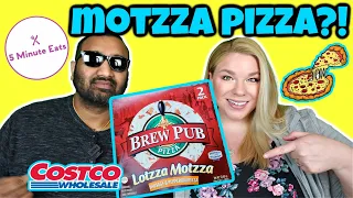 Costco Brew Pub Lotzza Motzza Sausage & Pepperoni Pizza Review