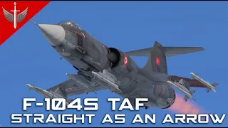 Flying Straight Has Never Been This Easy - F-104S TAF