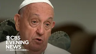 Pope Francis calls climate change "a road to death"