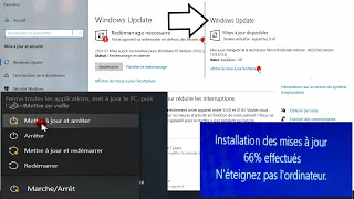 تحديث الوندوز 10 بسهولة (mise à jour windows 10)