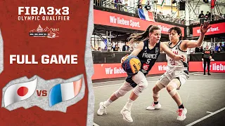 Japan v France | Women's - Olympic Ticket Full Game | FIBA 3x3 Olympic Qualifier | 3x3 Basketball