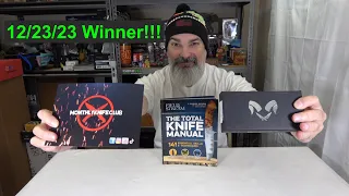 Damned Designs- Wraith Folding Knife Winner !! #monthlyknifeclub