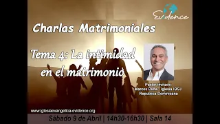 Charlas Matrimoniales | La intimidad en el matrimonio | Ps. Marcos Peña | 09/04/22
