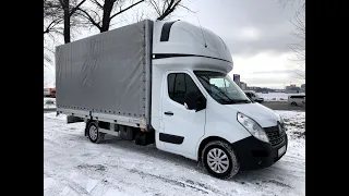 Огляд Renault Master 2016 платформа бортова тентована