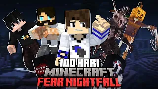 100 Hari Minecraft Horror FEAR NIGHTFALL