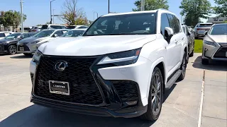 The Modern Unicorn… 2023 Lexus LX 600 F SPORT! BUY THIS or a Lexus GX 550 OVERTRAIL?