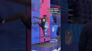 CRAZY Vertical Jumps at the NFL Combine 🤯 #shorts