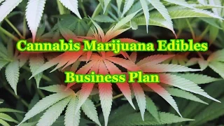 Cannabis Marijuana Edibles Company Business Plan Template