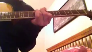 Ice Cube's, It Was a Good Day - on an guitar
