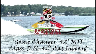 "Game Changer" 42' MTI 2023 Tiki Lee's 3rd Annual Shootout on the River