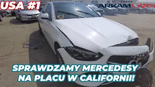 Sprawdzamy Mercedesy dla naszych klientów na placu w Californii! | ARKAM W USA #1