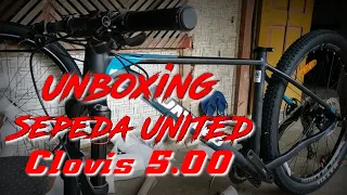 UNBOXING SEPEDA UNITED CLOVIS 5.00