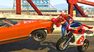 GTA 5 SPIDERMAN Ragdolls 4k Compilation #9 (GTA 5 Fails, Funny Moments/Ragdolls)#gta5 #viral