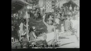 Bali Paradise Isle (1938) Dutch East Indies Historic Travelogue Film