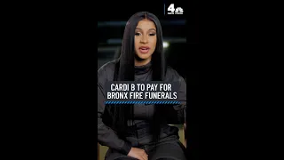 Cardi B Is Paying for Bronx Fire Victims Funerals #shorts