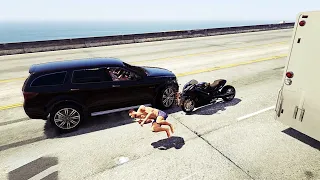 GTA 5 Crazy Motorcycle Crashes / Deadly Motorcycle Crashes | Ragdolls Compilation#3 Euphoria physics