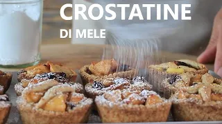 CROSTATINE di MELE con Grano Saraceno  crostatine di mele della Nonna CROSTATA DI MELE