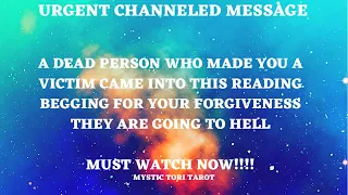 🚨MUST WATCH NOW🚨~ A DEAD PERSON  CAME INTO THIS READING 2 GET YOUR FORGIVENESS TO SAVE SOMEONE 🤯