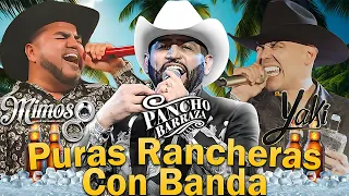 Puras Pa' Pistear - El Yaki, Pancho Barraza, El Mimoso 🍻 Banda Mix 2024
