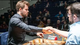 ENGLISH OPENING!! Magnus Carlsen vs MVL || London Chess 2019 - R4