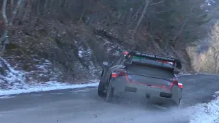 Test Ott Tanak WRC Rallye Monte Carlo 2024 ( FLATOUT & JUMPS) @Ott Tanak