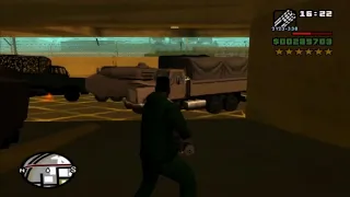 GTA San Andreas: 6 Star Rampage + Escape (PS2) - (Part 1)