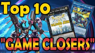 Top 10 "Game Closers" in Yugioh's History