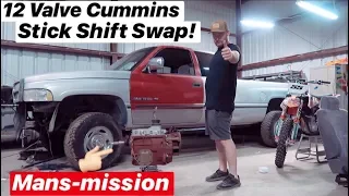 12 VALVE CUMMINS MANUAL TRANSMISSION SWAP! 5 OR 6 SPEED TRANSMISSION???