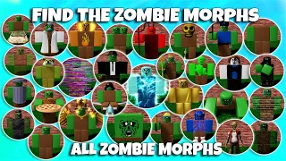 ROBLOX - Find The Zombie Morphs - ALL 31 Zombie Morphs