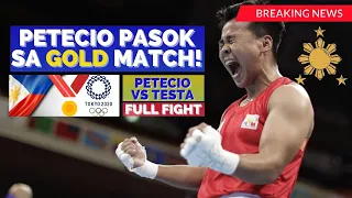 🛑TAGUMPAY! PASOK SA GOLD MATCH SI NESTHY! FULL MATCH PETECIO vs TESTA TOKYO | SILVER MEDAL SECURED!!