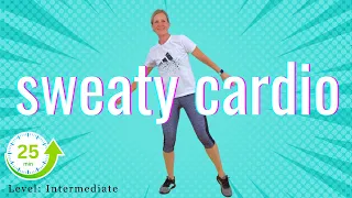 25 min SWEATY CARDIO WORKOUT