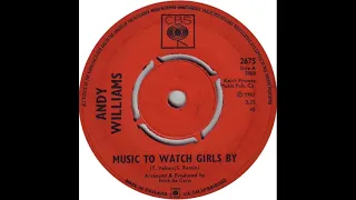 UK New Entry 1967 (124) Andy Williams - Music To Watch Girls By