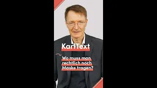 Wo muss man rechtlich noch Maske tragen? #KarlText #shorts