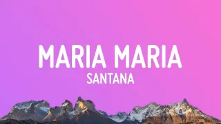 [ 1 Hour ]  Santana - Maria Maria (Lyrics) (Sped Up)  - The Greatest Hits 2023
