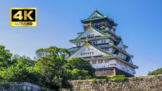 【4K】Walking around Osaka Castle｜Osaka,Japan｜2022