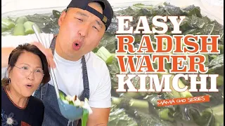 Easy Radish Water Kimchi Recipe | Mama Cho Series