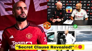 GOOD NEWS✅Sofyan Amrabat's Secret Clause in his Manchester United Move