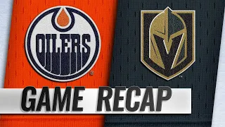 Golden Knights defeat Oilers to end five-game skid