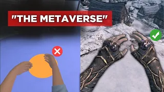 The Metaverse sucks compared to VR