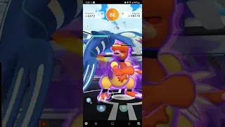 Primal Kyogre vs Shadow Magmar Solo Raid