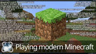 Playing modern Minecraft in ReactOS