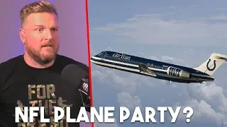 Pat McAfee's HILARIOUS Colts' Plane Story