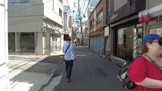 [4K60][Tokyo]Afternoon walk around Higashi-Nakano