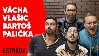 BROCAST #76 - Silvestrovská Estráda s Bartošem, Paličkou, Váchou a Vlašicem