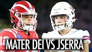 No. 1 Mater Dei vs JSerra Clash in Trinity league showdown!