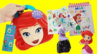 Disney Little Mermaid Toys Ariel Activity Case and Surprises