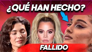 ESTAS 10 CELEBRIDADES ARRUINARON SUS CARAS POR ESTA TENDENCIA (IMPACTANTE)